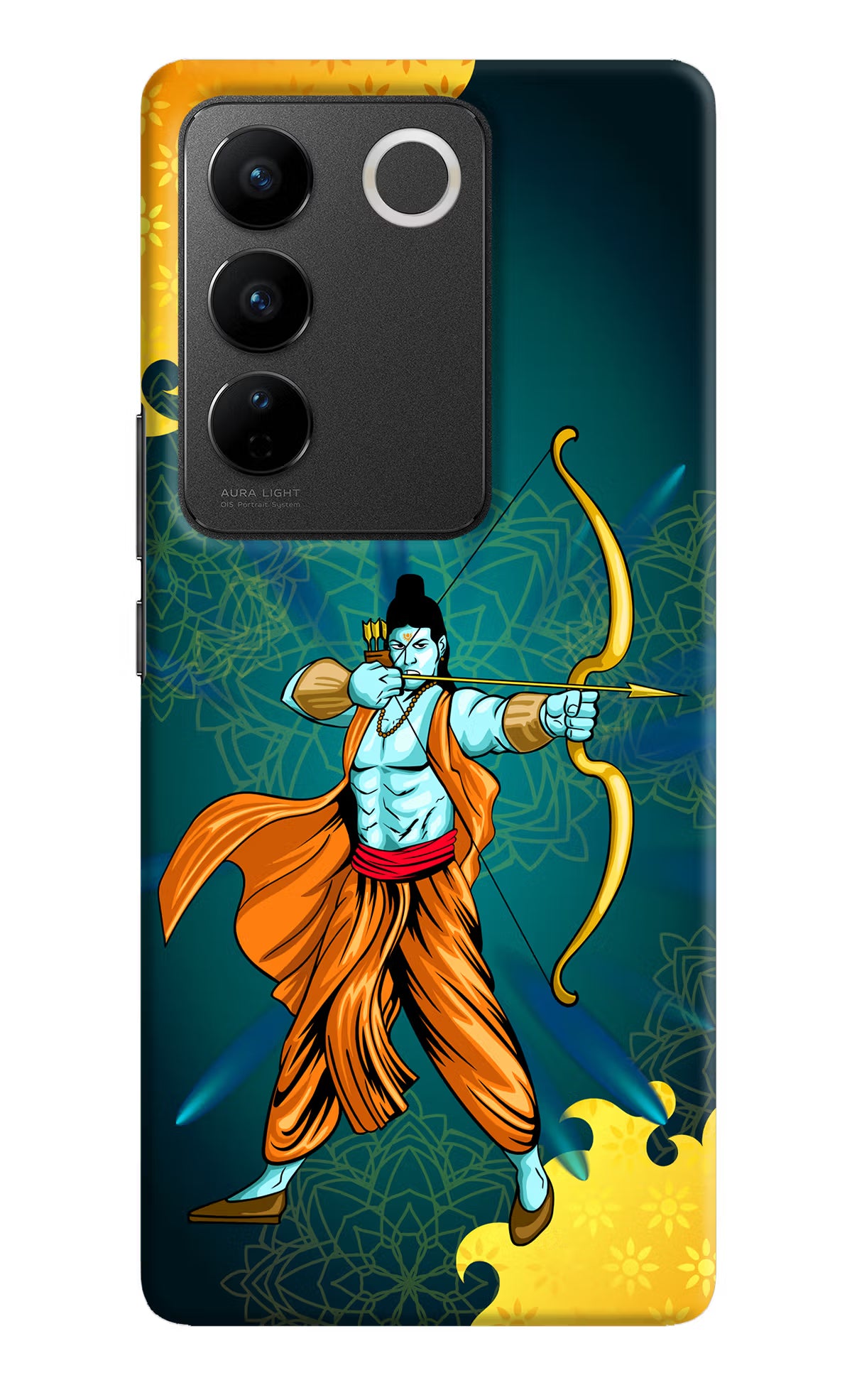 Lord Ram - 6 Vivo V27/V27 Pro Hard Case Back Cover by Casekaro