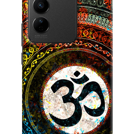 Om Cultural Vivo V27/V27 Pro Hard Case Back Cover by Casekaro