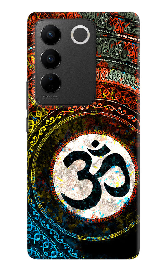 Om Cultural Vivo V27/V27 Pro Hard Case Back Cover by Casekaro