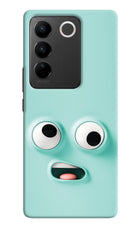 Funny Cartoon Vivo V27/V27 Pro Hard Case Back Cover by Casekaro