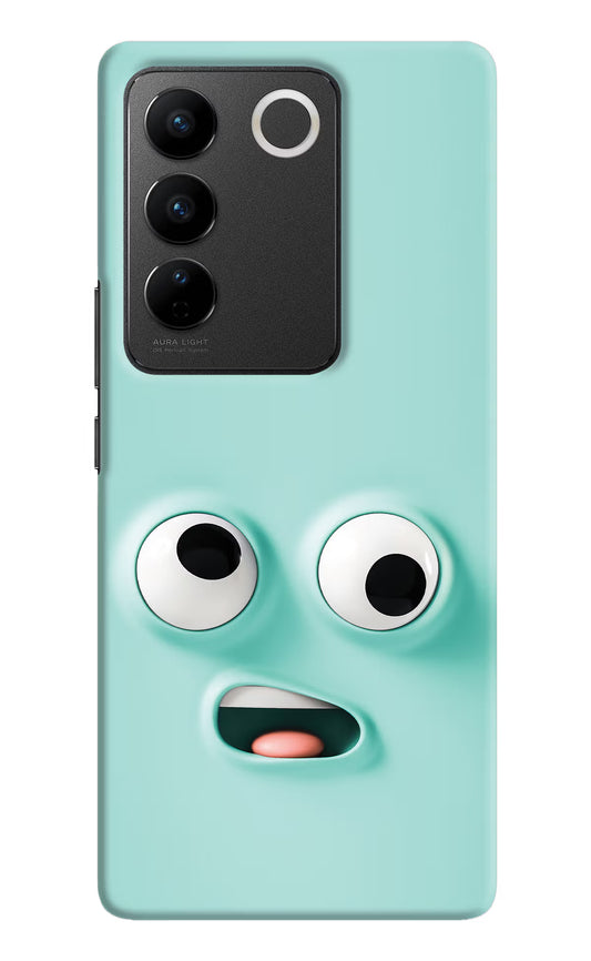 Funny Cartoon Vivo V27/V27 Pro Hard Case Back Cover by Casekaro