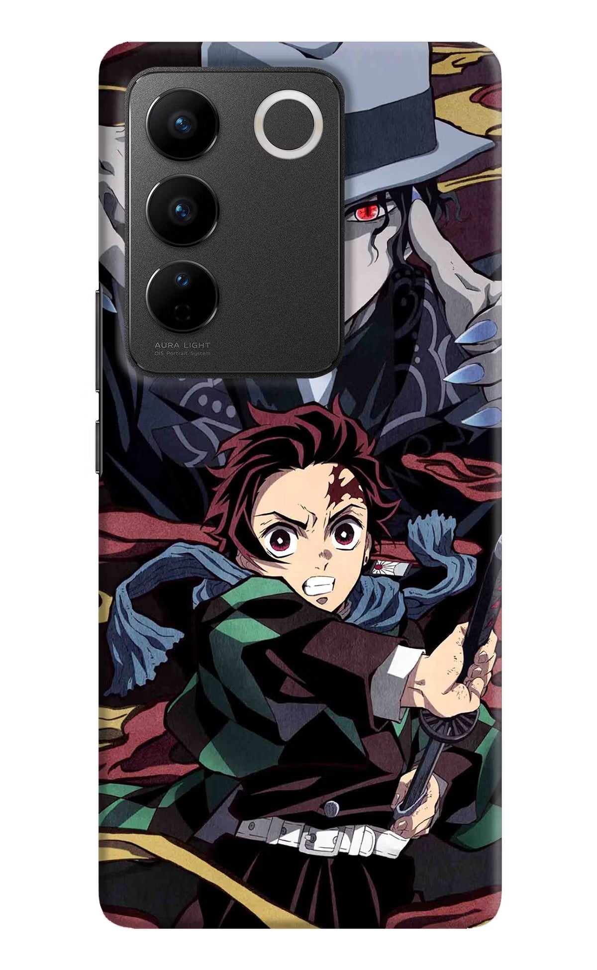 Demon Slayer Vivo V27/V27 Pro Hard Case Back Cover by Casekaro
