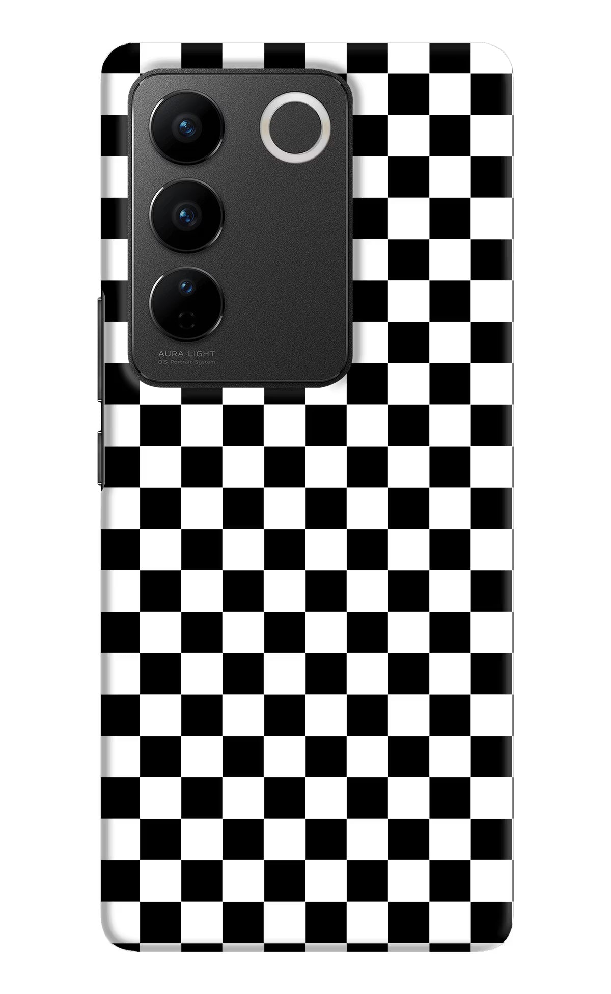 Chess Board Vivo V27/V27 Pro Hard Case Back Cover by Casekaro