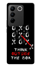 Think out of the BOX Vivo V27/V27 Pro Hard Case Back Cover by Casekaro