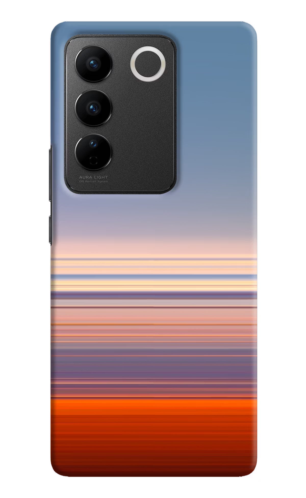 Morning Colors Vivo V27/V27 Pro Hard Case Back Cover by Casekaro