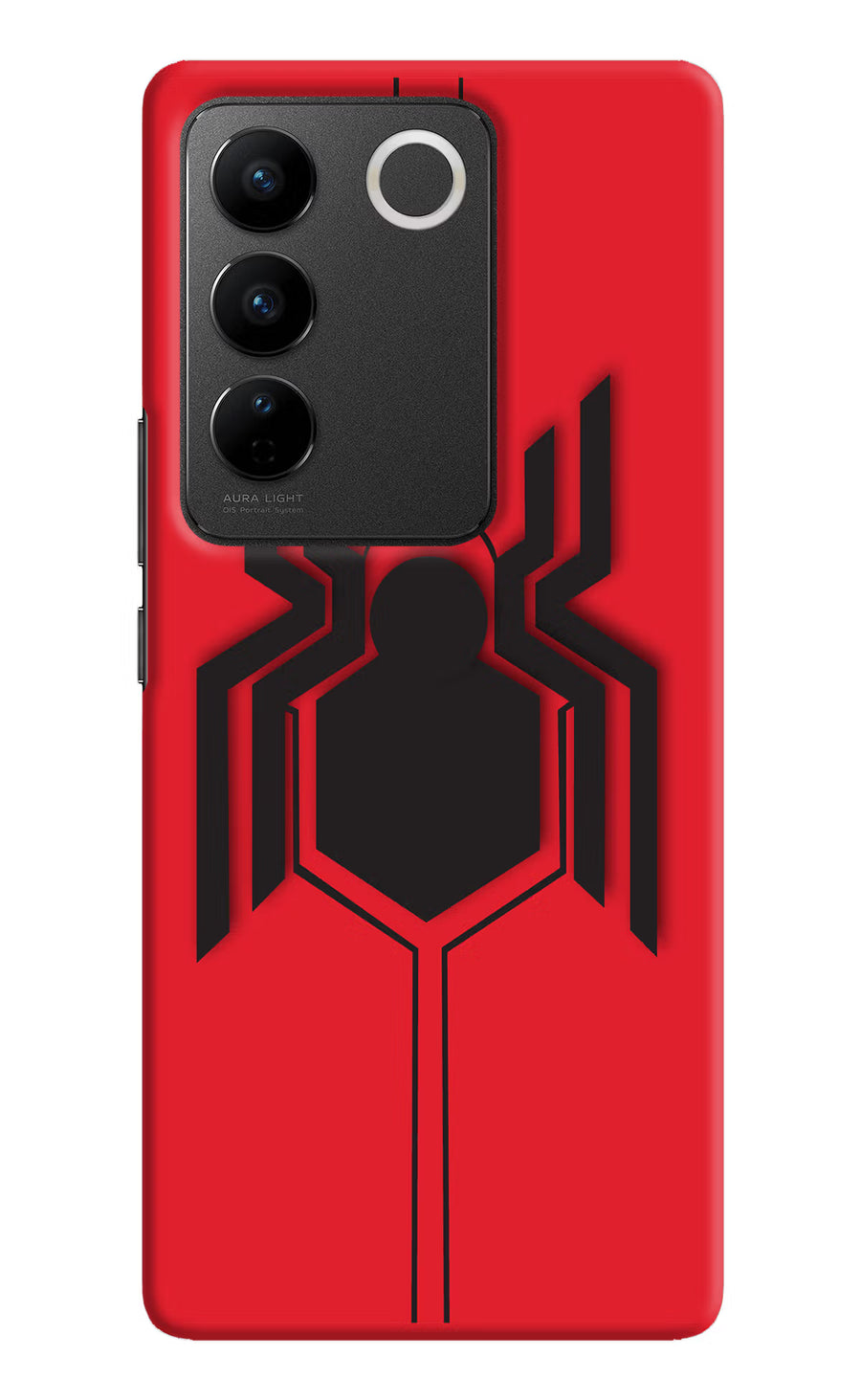 Spider Vivo V27/V27 Pro Back Cover, Hard case