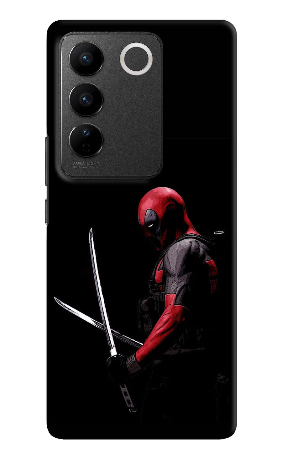 Deadpool Vivo V27/V27 Pro Back Cover, Hard case