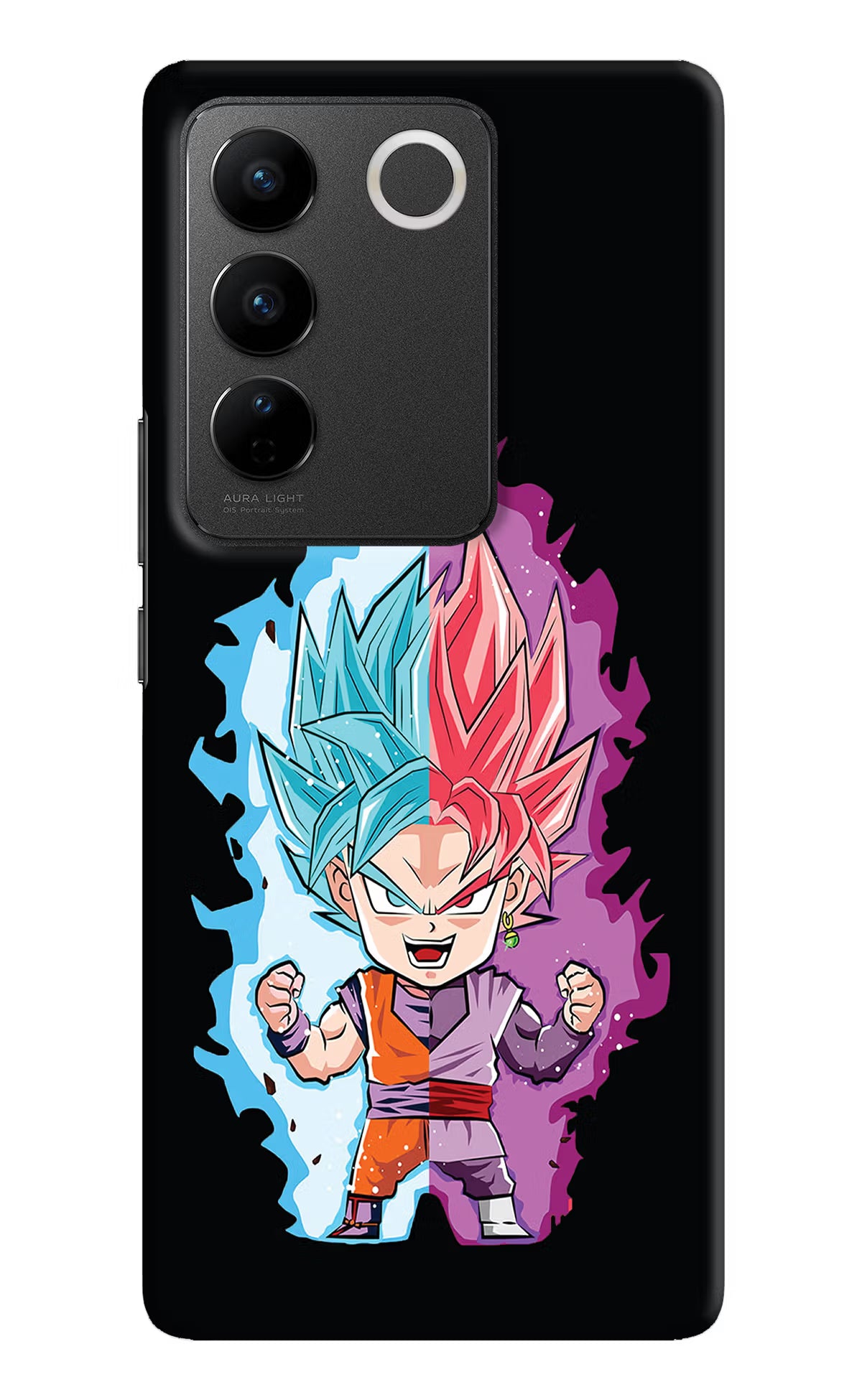 Chota Goku Vivo V27/V27 Pro Hard Case Back Cover by Casekaro