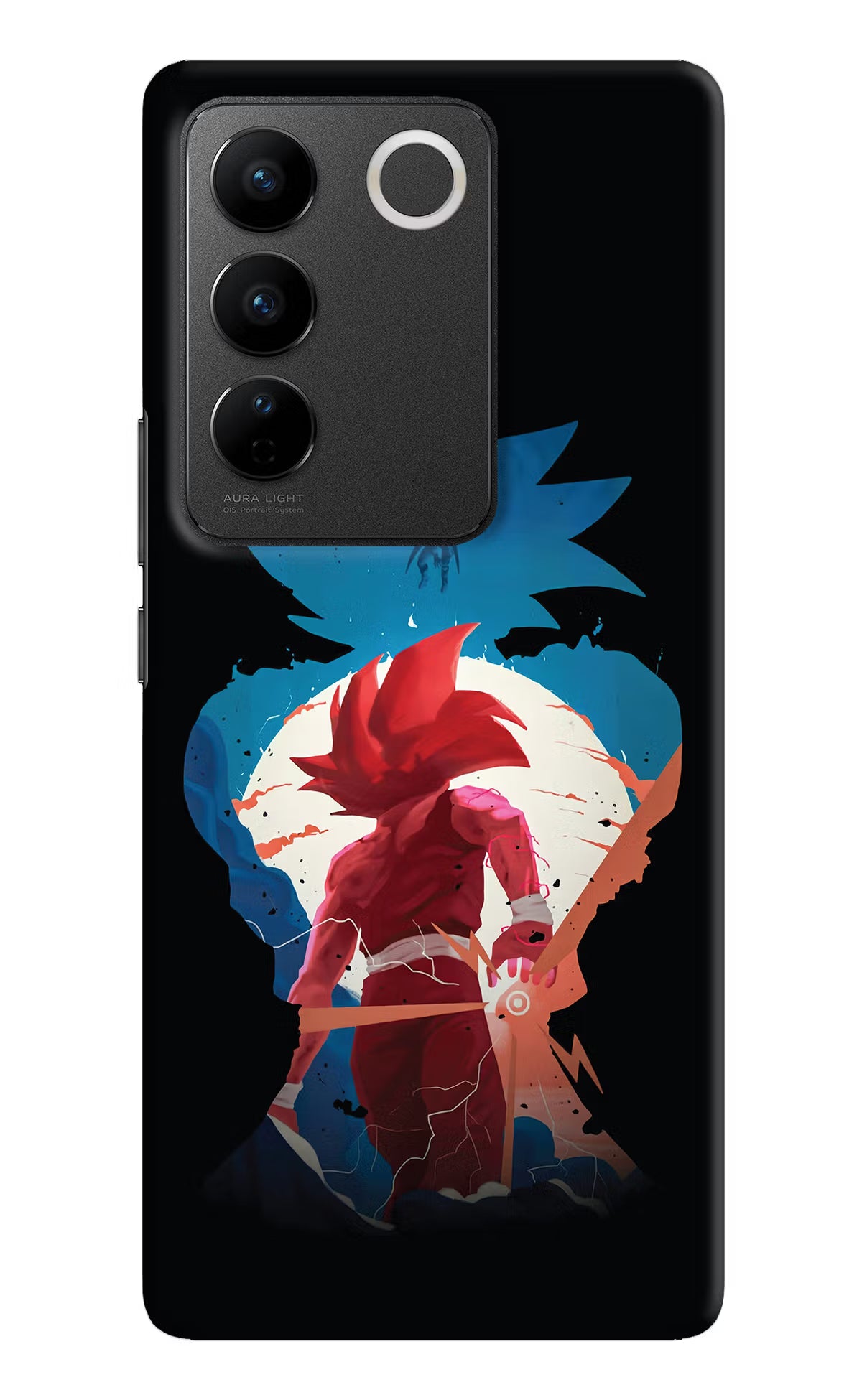 Goku Vivo V27/V27 Pro Hard Case Back Cover by Casekaro