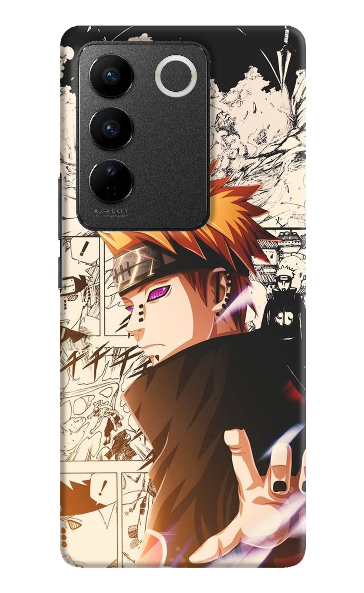 Pain Anime Vivo V27/V27 Pro Hard Case Back Cover by Casekaro