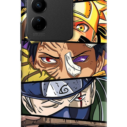 Naruto Character Vivo V27/V27 Pro Hard Case Back Cover by Casekaro