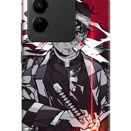 Demon Slayer Vivo V27/V27 Pro Hard Case Back Cover by Casekaro