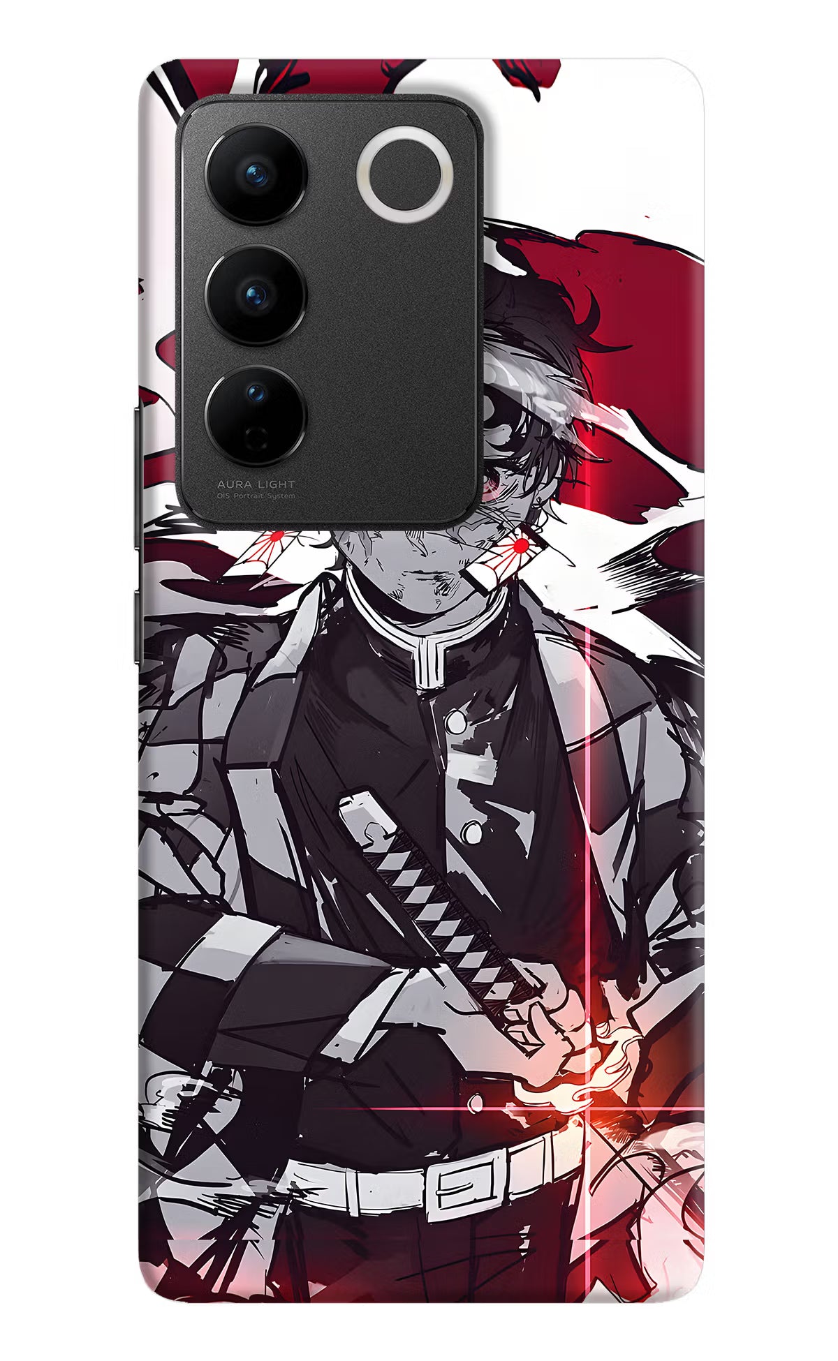 Demon Slayer Vivo V27/V27 Pro Hard Case Back Cover by Casekaro