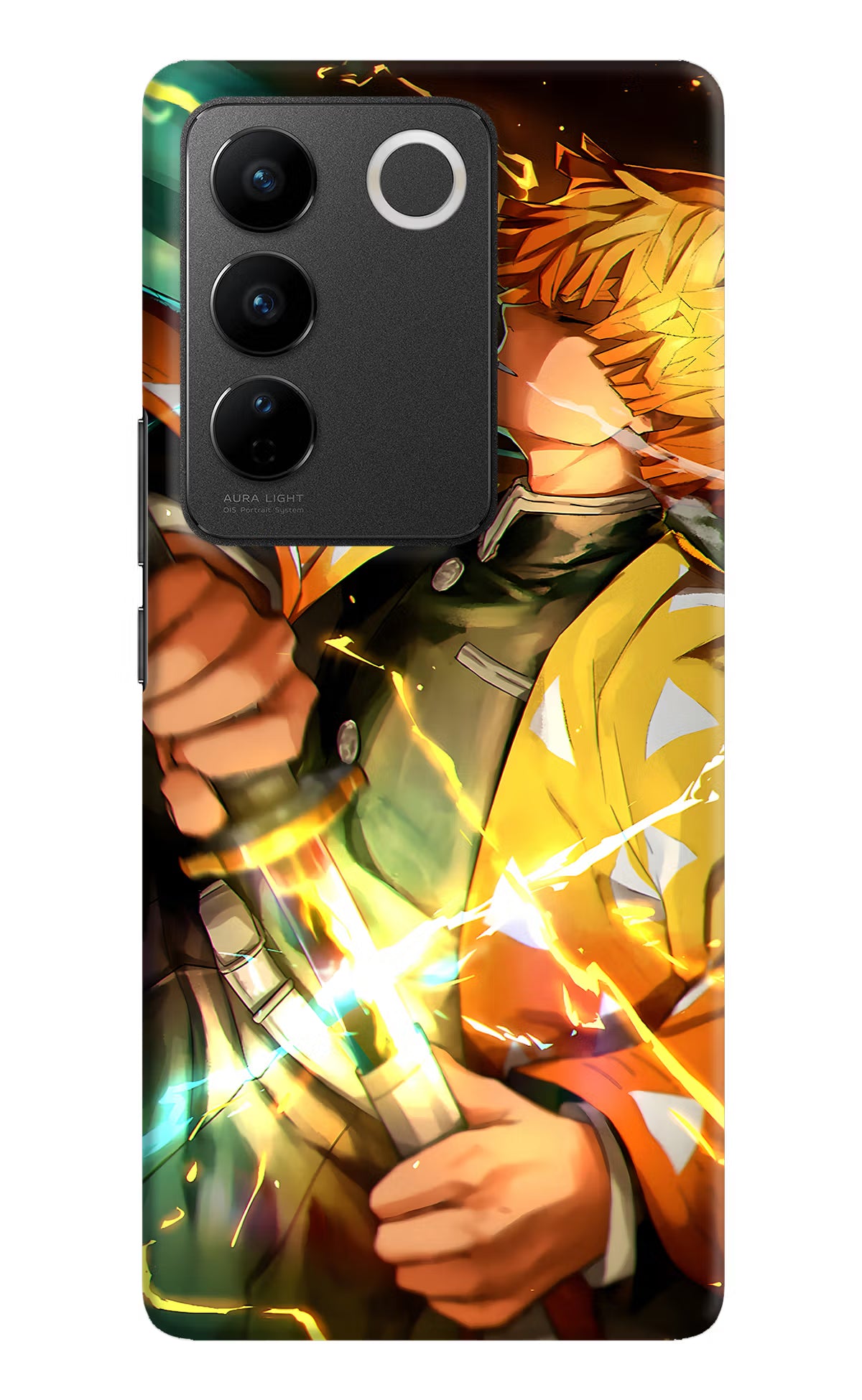 Demon Slayer Vivo V27/V27 Pro Hard Case Back Cover by Casekaro