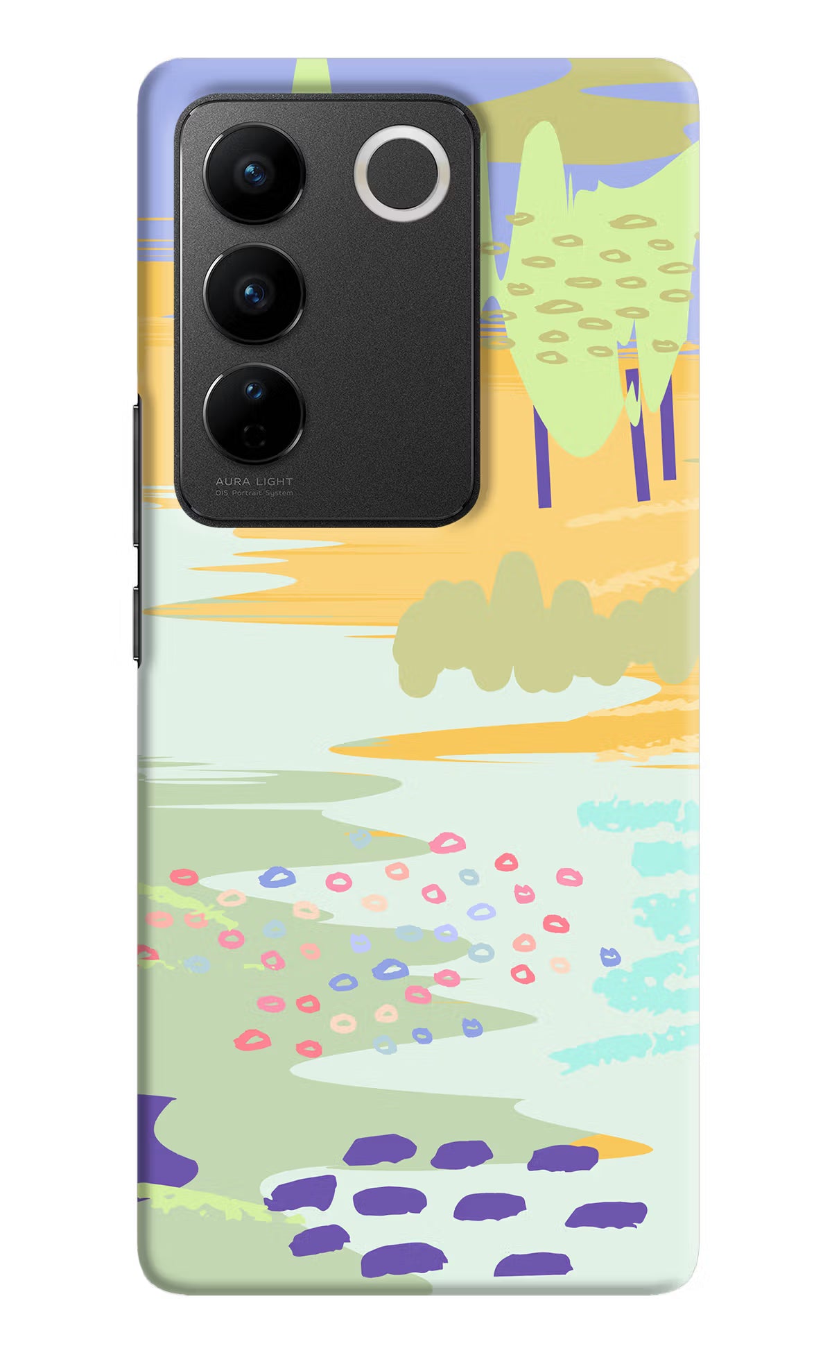 Scenery Vivo V27/V27 Pro Hard Case Back Cover by Casekaro