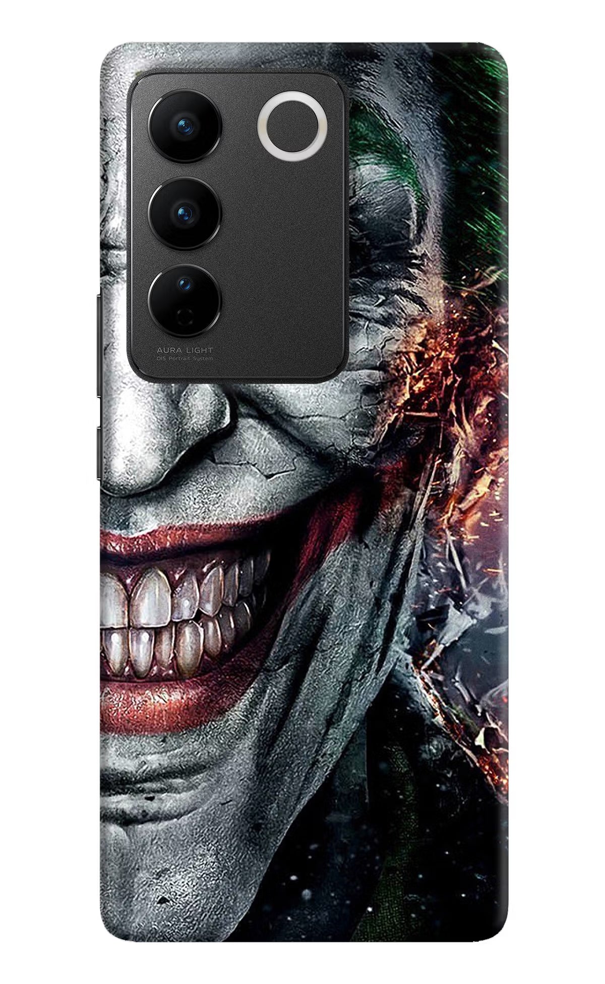 Joker Cam Vivo V27/V27 Pro Hard Case Back Cover by Casekaro