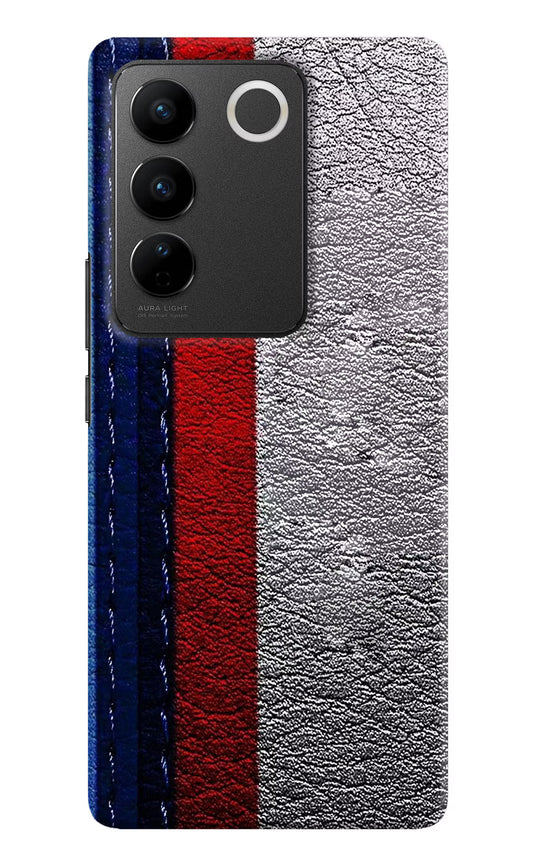 BMW Stripes Vivo V27/V27 Pro Hard Case Back Cover by Casekaro