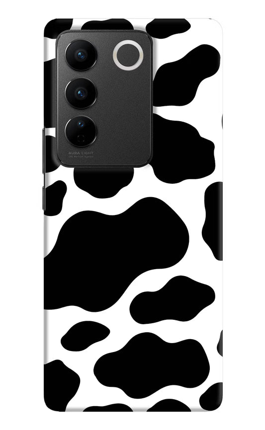 Cow Spots Vivo V27/V27 Pro Hard Case Back Cover by Casekaro