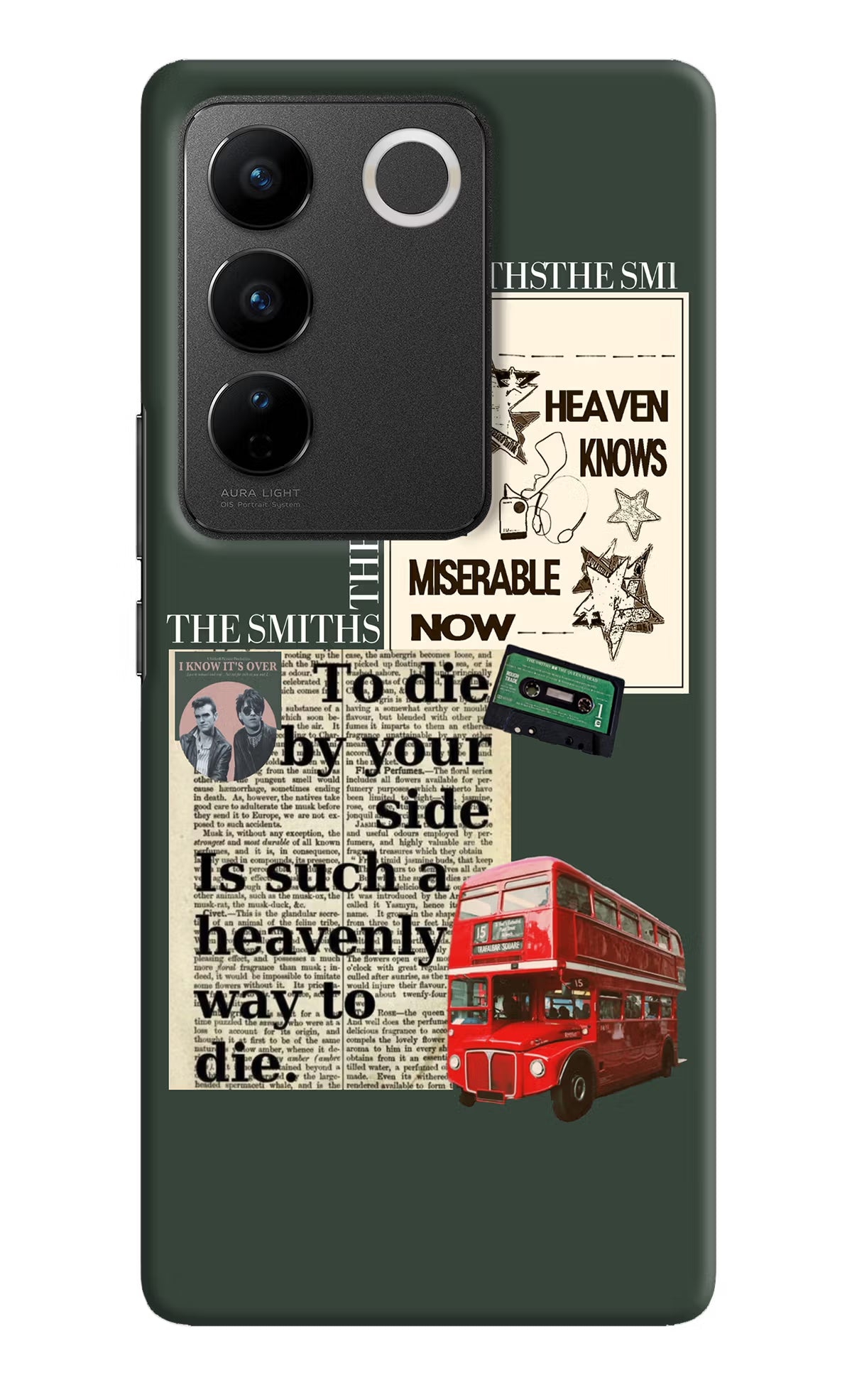 The Smiths Vivo V27/V27 Pro Hard Case Back Cover by Casekaro