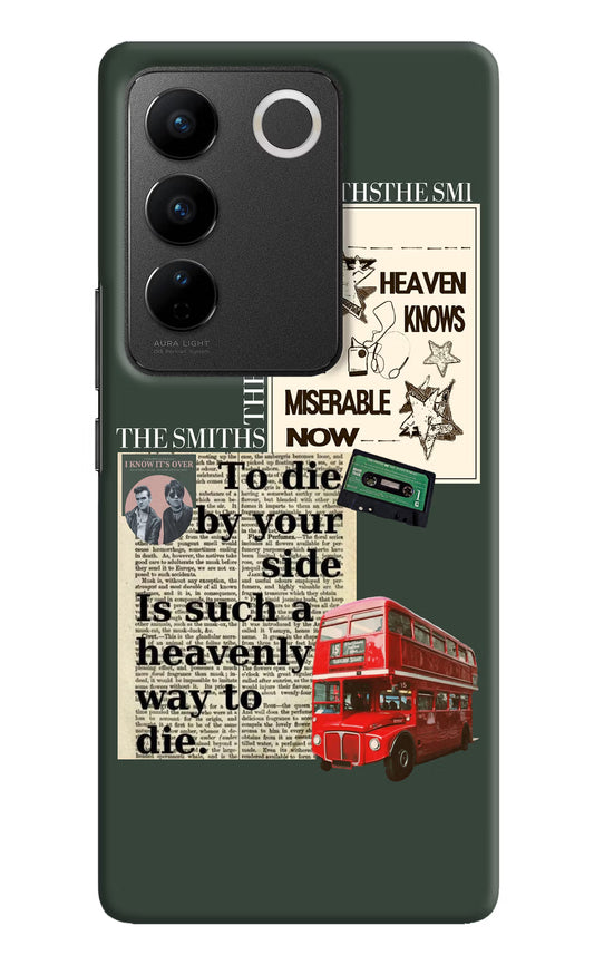 The Smiths Vivo V27/V27 Pro Hard Case Back Cover by Casekaro