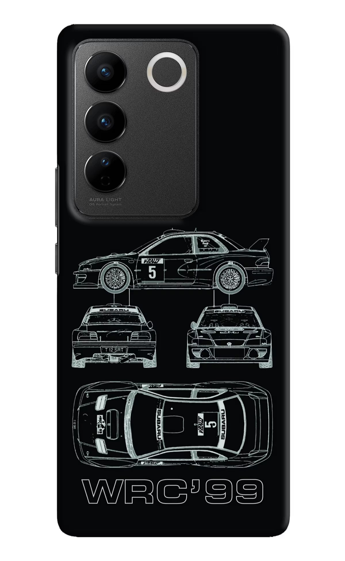 WRC'99 Vivo V27/V27 Pro Hard Case Back Cover by Casekaro