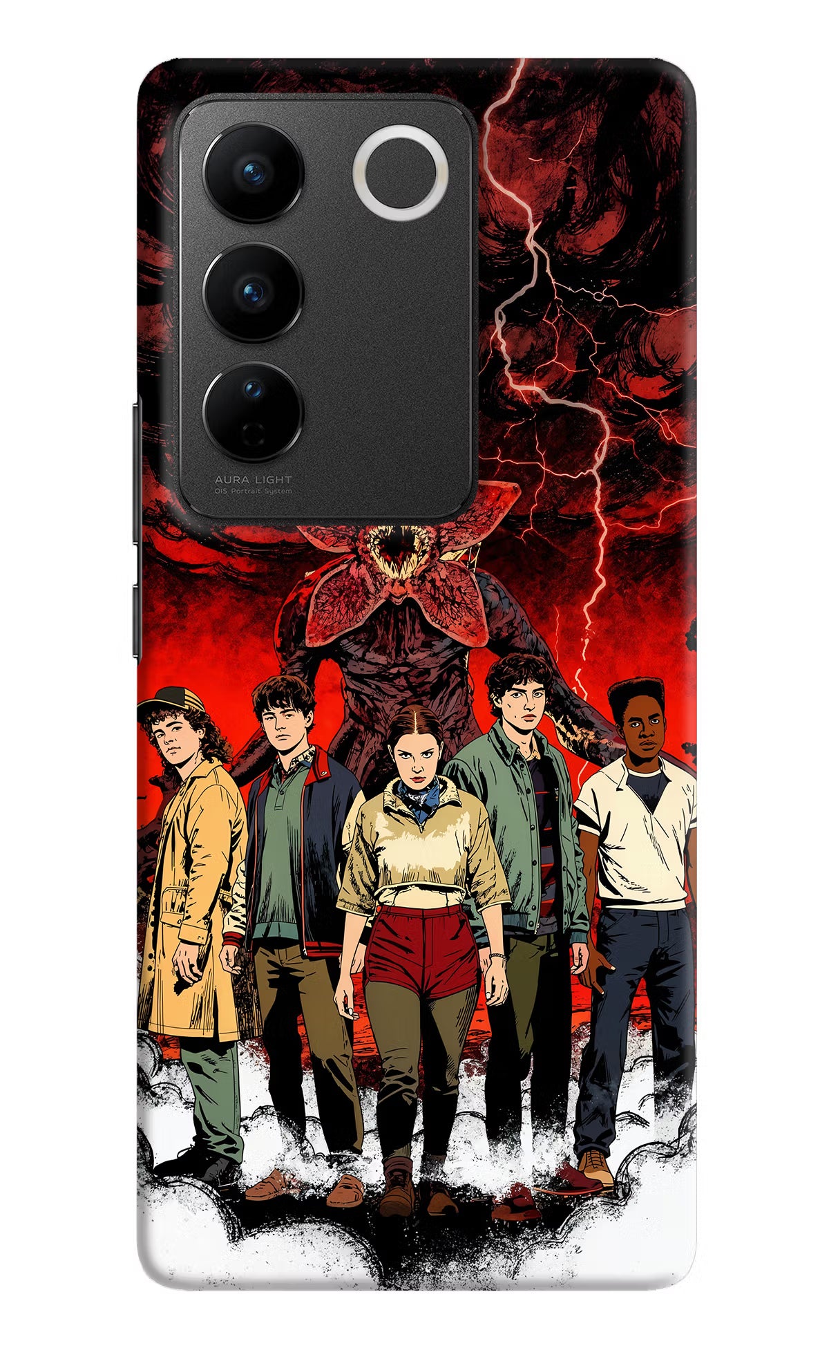 Ordinary Things Characters Vivo V27/V27 Pro Hard Case Back Cover by Casekaro