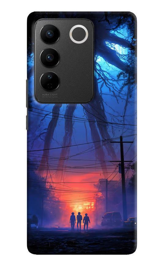 Ordinary Things Shadow Vivo V27/V27 Pro Hard Case Back Cover by Casekaro