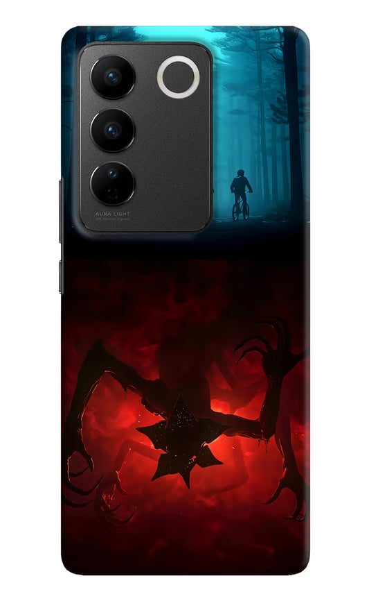 Ordinary Things Downside Up Vivo V27/V27 Pro Hard Case Back Cover by Casekaro