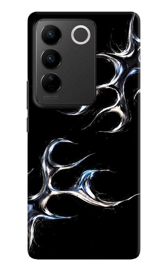 Chrome Tribal Vivo V27/V27 Pro Hard Case Back Cover by Casekaro
