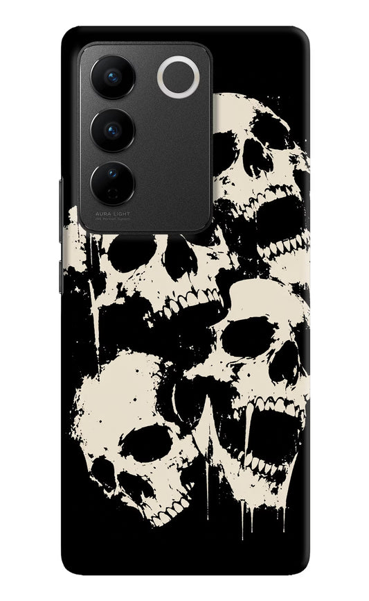Dead Stack Vivo V27/V27 Pro Hard Case Back Cover by Casekaro