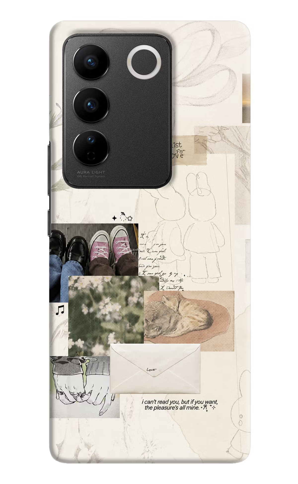 Soft Aesthetic Vivo V27/V27 Pro Back Cover
