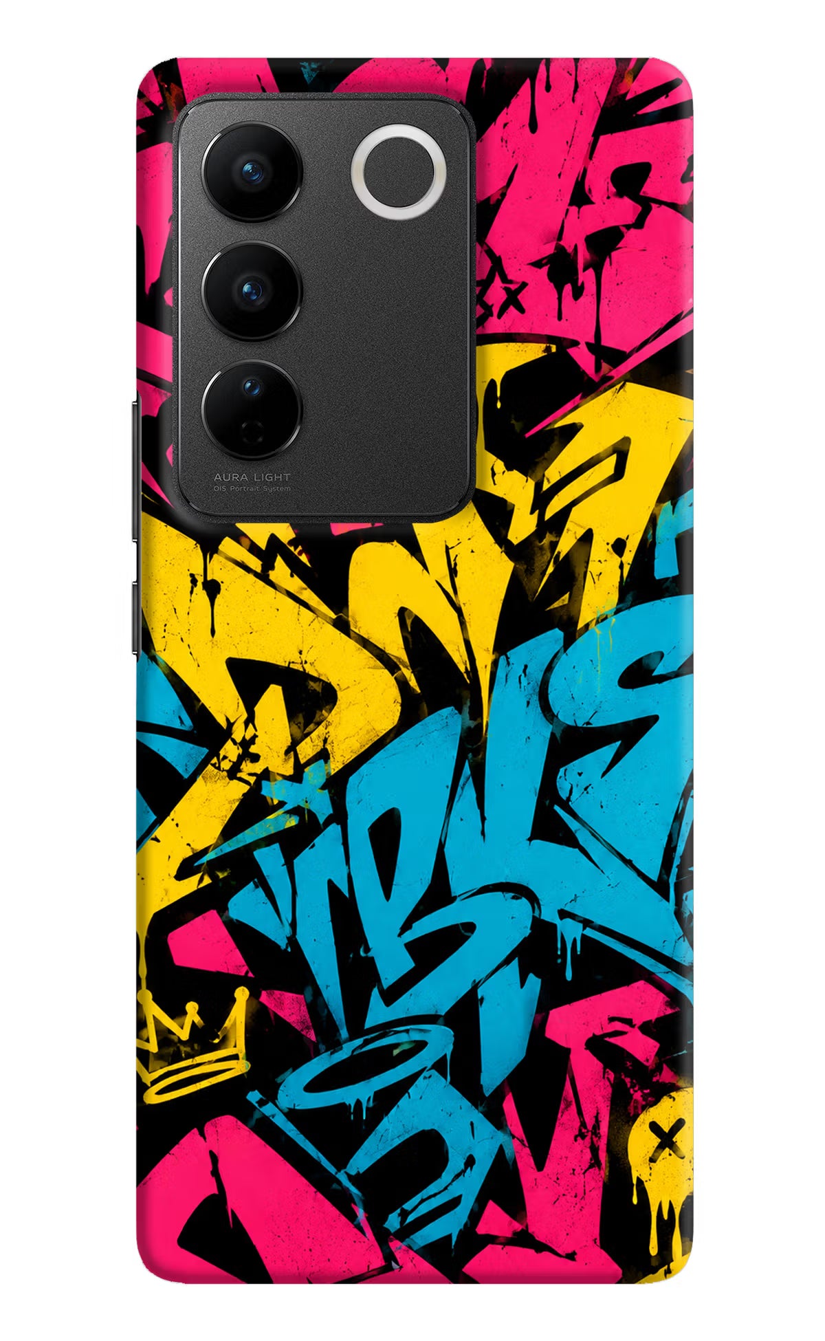 Graffiti Vibe Vivo V27/V27 Pro Back Cover
