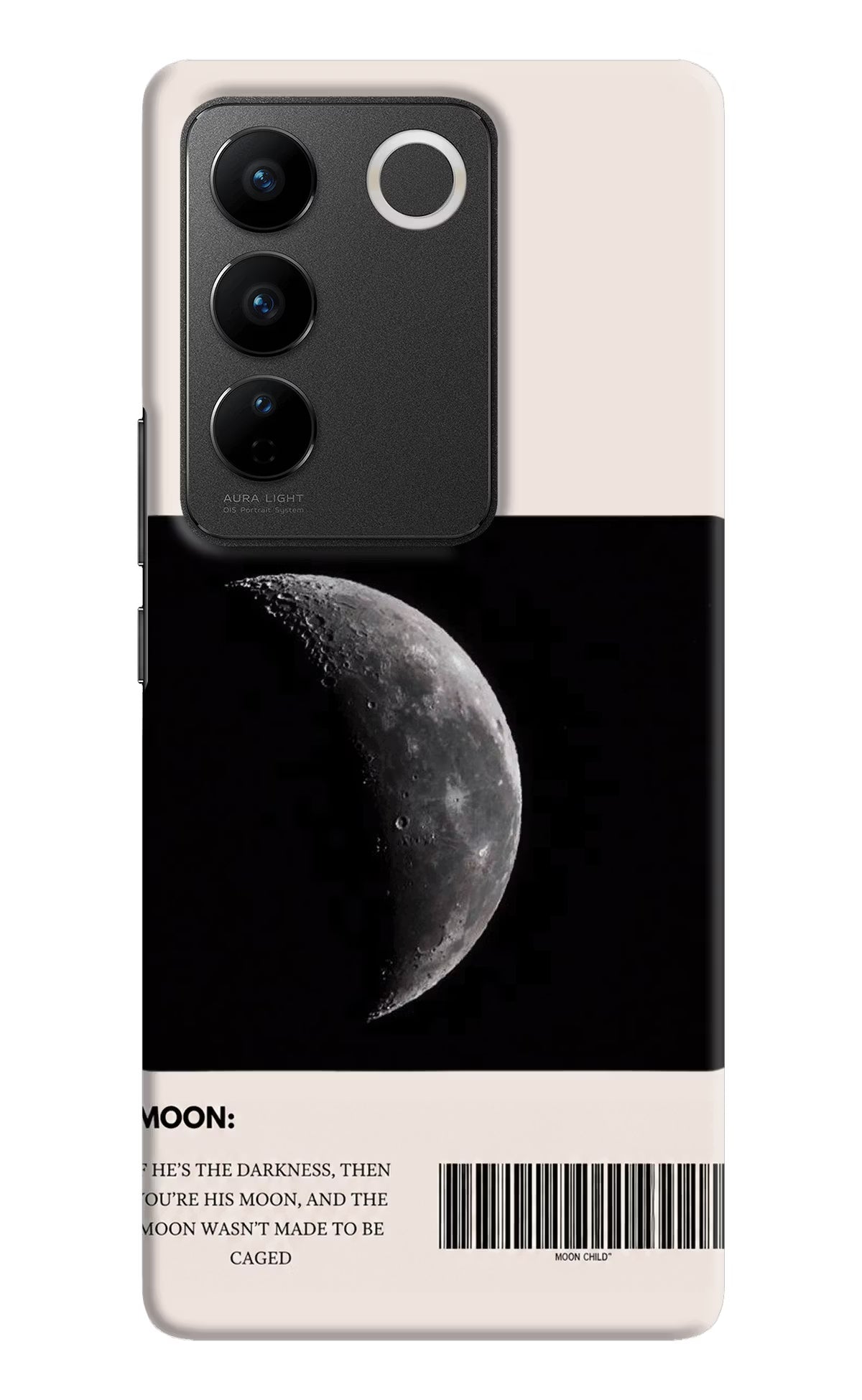 Moon Phase Vivo V27/V27 Pro Back Cover