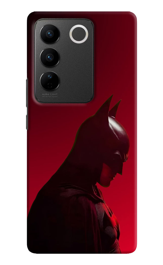Dark Knight Vivo V27/V27 Pro Hard Case Back Cover by Casekaro