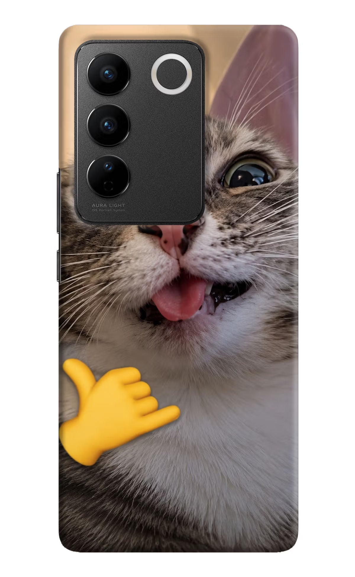 Silly Cat Call Vivo V27/V27 Pro Back Cover