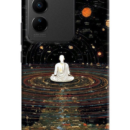 Space Monk Vivo V27/V27 Pro Hard Case Back Cover by Casekaro
