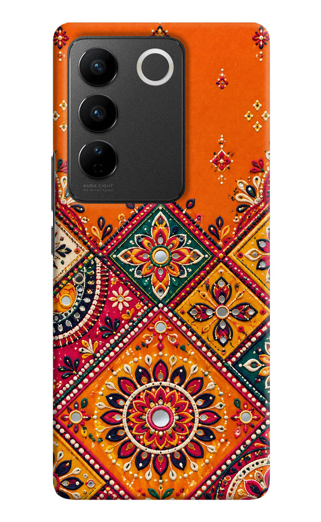 Kutch Glow Vivo V27/V27 Pro Hard Case Back Cover by Casekaro