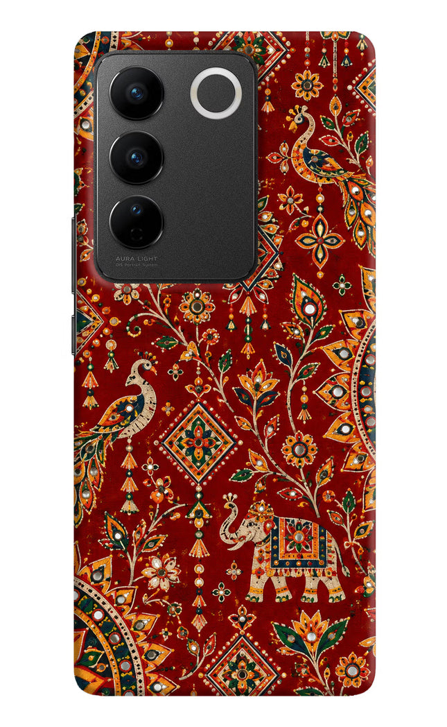 Laal Riwaaz Vivo V27/V27 Pro Hard Case Back Cover by Casekaro