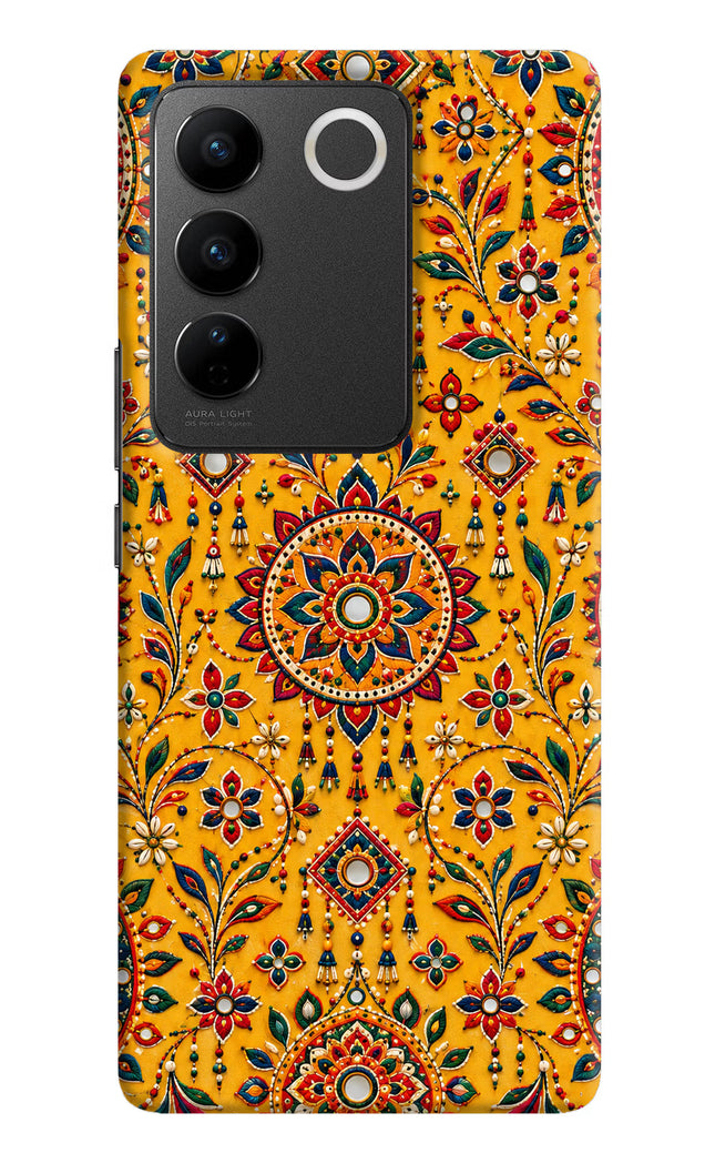 Sunlit Aura Vivo V27/V27 Pro Hard Case Back Cover by Casekaro