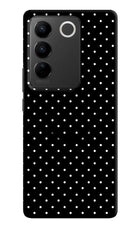 White Dots Vivo V27/V27 Pro Pop Case by Casekaro