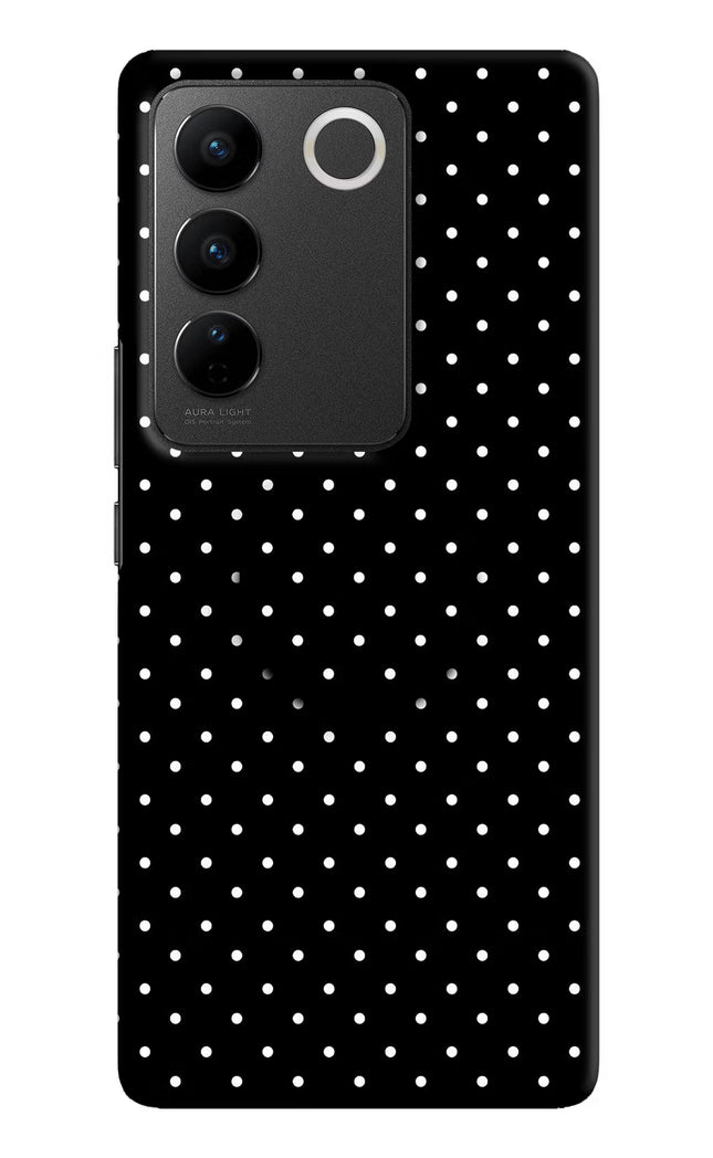 White Dots Vivo V27/V27 Pro Pop Case by Casekaro