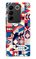 Colorful Pattern Vivo V27/V27 Pro Pop Case by Casekaro