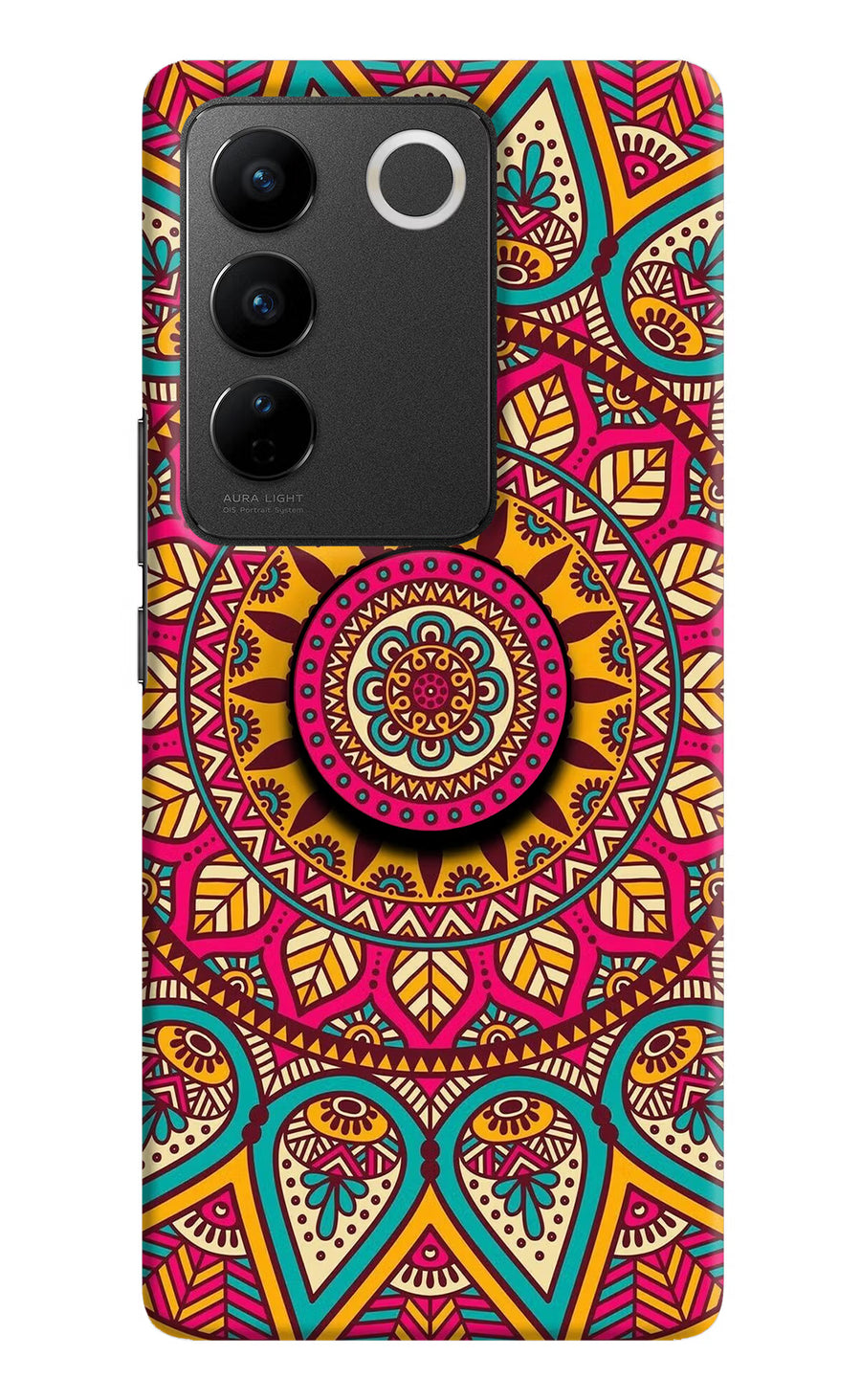 Mandala Vivo V27/V27 Pro Pop Case, Hard case