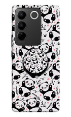 Cute Panda Vivo V27/V27 Pro Pop Case by Casekaro
