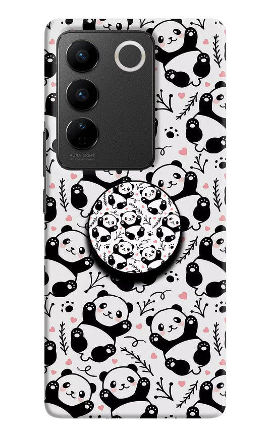 Cute Panda Vivo V27/V27 Pro Pop Case by Casekaro