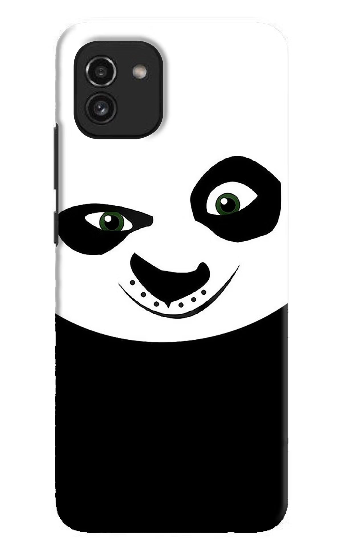 Panda Samsung A03 Hard Case Back Cover by Casekaro