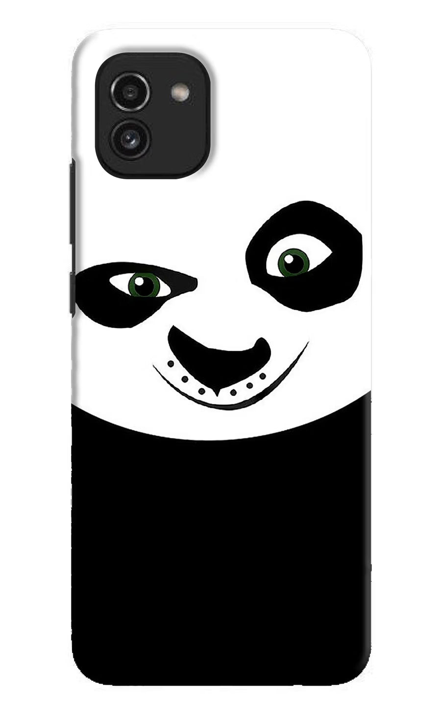 Panda Samsung A03 Back Cover, Hard case
