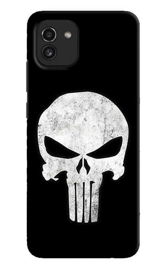Punisher Skull Samsung A03 Hard Case Back Cover by Casekaro