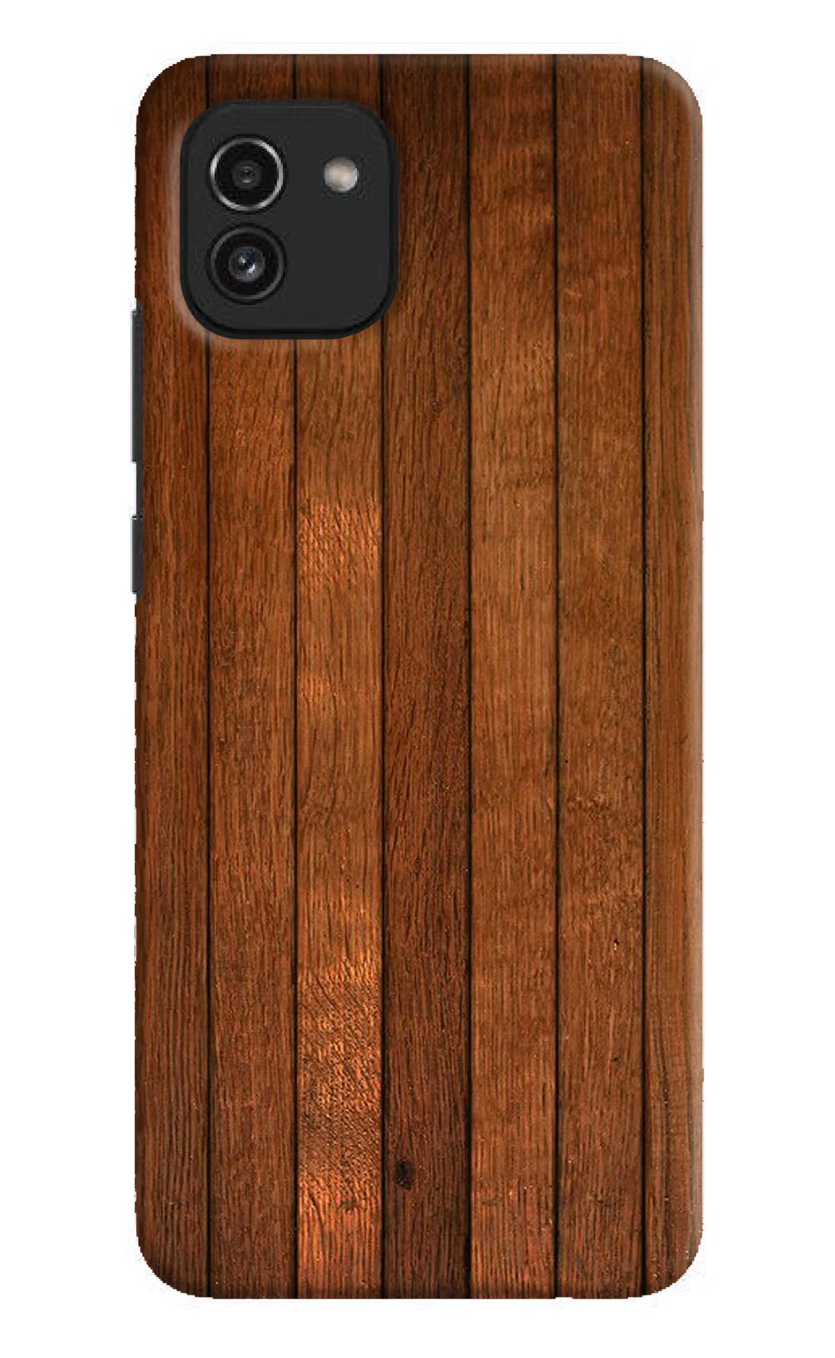 Wooden Artwork Bands Samsung A03 Hard Case Back Cover by Casekaro