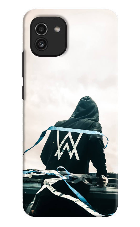 Alan Walker Samsung A03 Hard Case Back Cover by Casekaro